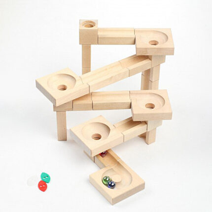 puidust mänguasi marmorrada puidust mänguasjad