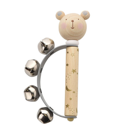 puidust mänguasi muusikariist käsikell karu