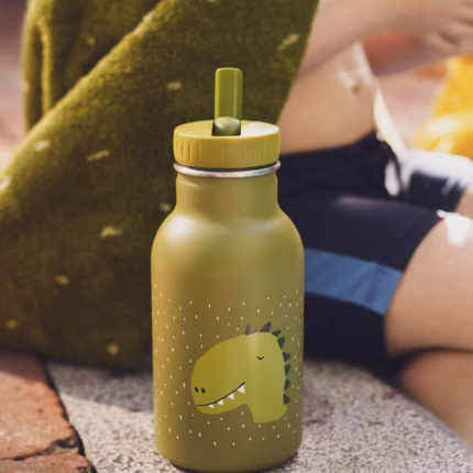 Trixie Pudel Dino 350 ml laste roostevabast terasest joogipudel kasutuses