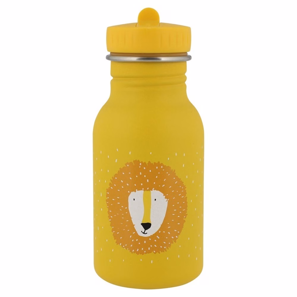 Trixie Pudel Lõvi 350 ml laste roostevabast terasest joogipudel eestvaates Trixie Pudel Lõvi 350 ml laste roostevabast terasest joogipudel eestvaates